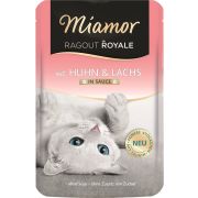 MIAMOR Ragout Royale in Sauce Chicken&Salmon saszetka w sosie kurczak i łosoś dla kotów 100 g