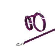 TRIXIE Szelki odblaskowe ze smyczą dla kota 22-42 mm/10 mm