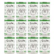 GUSSTO Fresh Chicken 12x400 g świeży kurczak, monoproteinowa mokra karma dla kotów kurczak