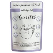 GUSSTO Cat Fresh Turkey & Duck mokra karma dla kotów indyk i kaczka 85 g