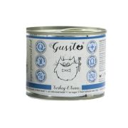 GUSSTO Cat Fresh Turkey & Tuna mokra karma dla kotów indyk i tuńczyk 200 g