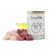 GUSSTO Cat Fresh Calf & Rabbit mokra karma dla kotów cielęcina i królik 400 g