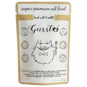 GUSSTO Cat Fresh Calf & Rabbit mokra karma dla kotów cielęcina i królik 85 g