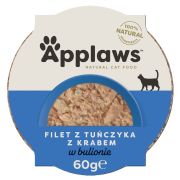 APPLAWS Miseczka dla kota tuńczyk z krabem 60 g