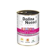 DOLINA NOTECI Premium Junior bogata w serca z indyka 400 g