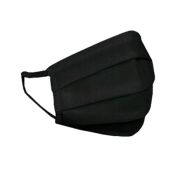 HEXA HEALTH Maseczka ochronna bawełniana dwuwarstwowa czarna