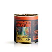 COUNTRY&NATURE Bezzbożowa mokra karma dziczyzna z żurawiną 850 g