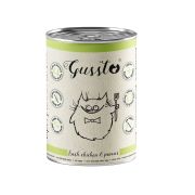 GUSSTO Cat Fresh Chicken Prawns mokra karma dla kotów kurczak z krewetkami 400 g