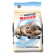 BENEK Super compact Żwirek bentonitowy uniwersalny 5 l