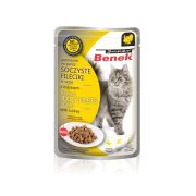 BENEK Super Fileciki w sosie z indykiem 85 g