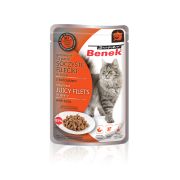 BENEK Super Fileciki w sosie z tuńczykiem 85 g