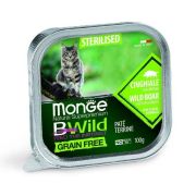 MONGE BWild Sterilised dla kota sterylizowanego z dzikiem 100g