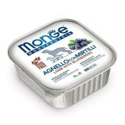 MONGE Fruit Dog Monoprotein Karma Jagnięcina z borówką 150 g