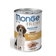 MONGE Fresh Dog Karma dla psa Kurczak w cieście 400g