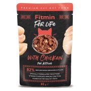 FITMIN Cat For Life pouch kitten chicken 85 g dla kociąt