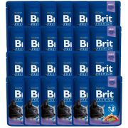 BRIT Premium Cat Adult Cod Fish dorsz saszetka dla kota 24 x 100g