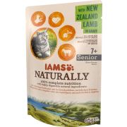 IAMS Naturally Lamb in Gravy Senior mokra karma dla starszych kotów z jagnięciną w sosie 85g