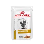 ROYAL CANIN Veterinary Diet Feline Urinary S/O 85 g x 12 szt. mokra karma dla dorosłych kotów ze schorzeniami dolnych dróg moczowych