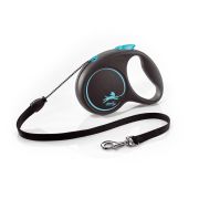 FLEXI Black Design M Cord 5 m blue smycz automatyczna
