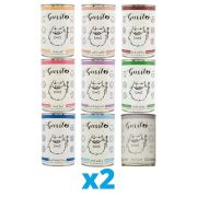 GUSSTO Cat mix smaków 18x400 g