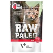VET EXPERT RAW PALEO Sterilised beef 100 g mokra karma dla kastrowanych kotów wołowina