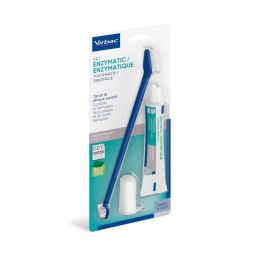 VIRBAC Zestaw stomatologiczny dla psa i kota (pasta i szczoteczka) 70 g
