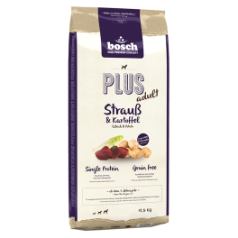 BOSCH Plus Struś & Ziemniak 12,5 kg