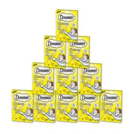 DREAMIES Creamy karma uzupełniająca z pysznym serem dla kota 11 x 4x10 g