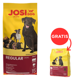 JOSERA JosiDog Regular Adult 15 kg + 900 g GRATIS