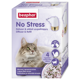BEAPHAR No Stress Dyfuzor + Wkład uzupełniający dla kotów 30 ml Aromatyzer behawioralny