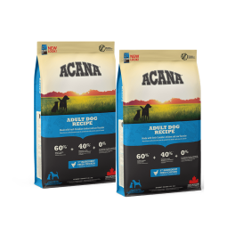 ACANA Adult Dog Recipe Chicken 22.8 kg (2 x 11.4 kg)