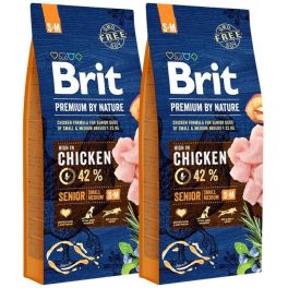 BRIT Premium By Nature Senior Small Medium S+M 30 kg (2 x 15 kg)