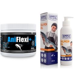 GAME DOG AniFlexi+ V2 150 g + olej z łososia 250 ml Simply from Nature GRATIS