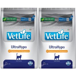 FARMINA Vet Life Cat UltraHypo karma dla kotów z problemami z układem pokarmowym 2 x 5 kg