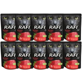 RAFI Cat mokra karma dla kota z wołowiną 10x300 g