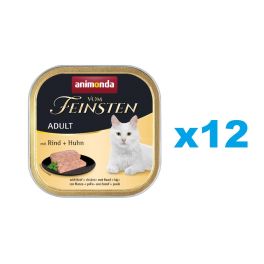 ANIMONDA vom Feinstein Adult wołowina i kurczak 12x100 g