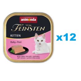 ANIMONDA Vom Feinsten Kitten Baby Pate pasta mięsna 12x100 g