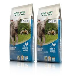 BEWI DOG Junior 2 x 12,5 kg karma z drobiem dla szczeniąt