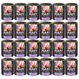 RAFI Karma z królikiem,borówką i żurawiną dla psa 24x400g