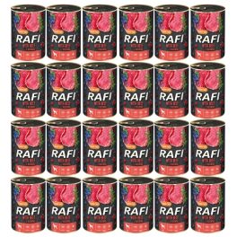 RAFI Beef z wołowiną 24x400 g mokra karma dla psa