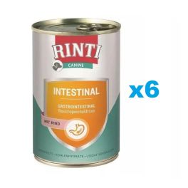 RINTI Canine Intestinal beef 6 x 400 g wołowina