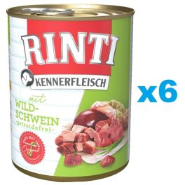 RINTI Kennerfleisch Wild boar Dzik 6x400 g