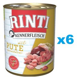 RINTI Kennerfleisch Turkey indyk 6x800 g