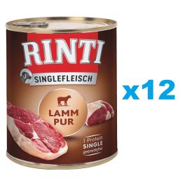 RINTI Singlefleisch Lamb Pure monobiałkowa jagnięcina 12x800 g
