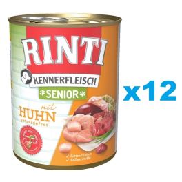 RINTI Kennerfleish Senior Chicken 12x400 g z kurczakiem dla starszych psów