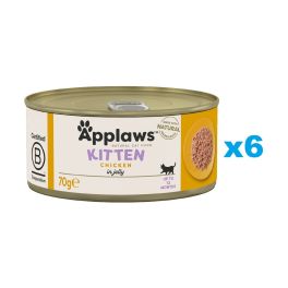 APPLAWS Kitten Chicken Breast mokra karma dla kociąt kurczak w galaretce 6x70 g