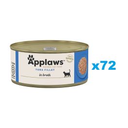 APPLAWS Cat Adult Tuna Fillet in Broth filet z tuńczyka w bulionie 72x70 g