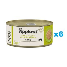 APPLAWS Cat Adult Tuna with Seaweed in Jelly tuńczyk z wodorostami w galarecie 6x70 g