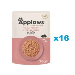 APPLAWS Cat Adult Pouch Tuna Fillet with Salmon in Jelly filet z tuńczyka z łososiem w galaretce 16x70 g