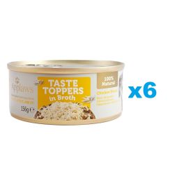 APPLAWS Taste Toppers Pierś z kurczaka w bulionie 6x156 g